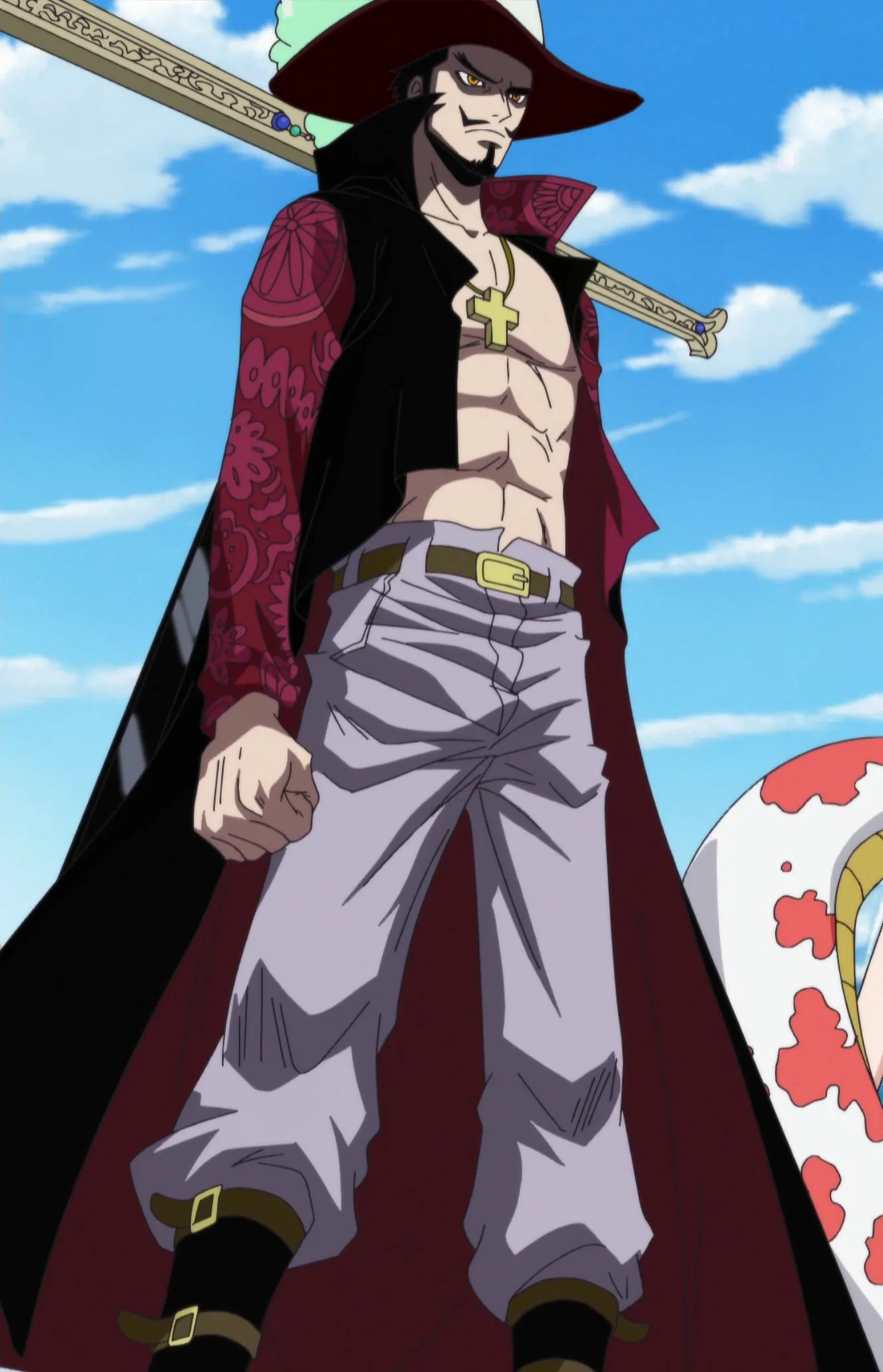 Retrato de Dracule Mihawk