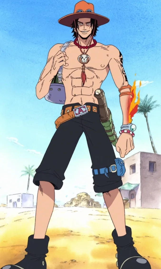 Retrato de Portgas D. Ace